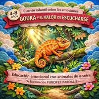 Gouka y el valor de escucharse a uno mismo: Una historia consciente sobre prestar atención a lo que sentimos (FURCIFER PARDALIS. LA INTRÉPIDA VIDA DE GOUKA Y SUS AMIGOS DE LA SELVA) (Spanish Edition) B0GN6J38C3 Book Cover