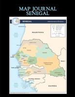 Map Journal: Senegal: 150 page lined notebook/diary 1073711927 Book Cover