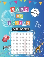 SOPA DE LETRAS PARA MAYORES: Flores Exóticas, Animales y ciudades del mundo B0C87GPKK2 Book Cover