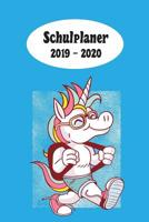 Schulplaner 2019 - 2020: Einhorn Sch�ler das hausaufgabenheft 2019 - 2020 f�r das neue schuljahr; mit kalender, stundenplan f�r jedes semester, wochenplaner, kontaktliste und geburtstags termine, mein 1079793305 Book Cover