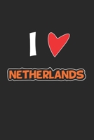 Netherlands: Notizbuch, Notizheft, Notizblock - Geschenk-Idee fr Niederlande Fans - A5 - 120 Seiten 1089455909 Book Cover