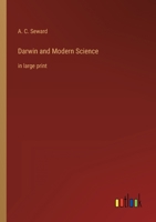 Darwin and Modern Science: in large print 3368314866 Book Cover