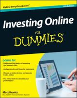 Investing Online For Dummies (For Dummies (Business & Personal Finance)) 1118495365 Book Cover