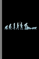 Dog Sled: Sledding Gift For Sledders (6"x9") Dot Grid Notebook To Write In 1686244428 Book Cover