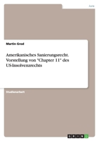 Amerikanisches Sanierungsrecht. Vorstellung Von "Chapter 11" Des Us-Insolvenzrechts 3638919072 Book Cover