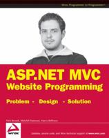 ASP.NET MVC Website Programming Problem Design Solution 0470410957 Book Cover