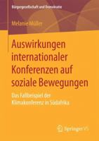 Auswirkungen Internationaler Konferenzen Auf Soziale Bewegungen: Das Fallbeispiel Der Klimakonferenz in Sudafrika 3658168692 Book Cover