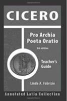 Cicero Pro Archia Poeta Oratio 3rd Tg PB 0865168067 Book Cover