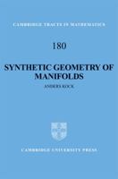Synthetic Geometry of Manifolds 0521116732 Book Cover