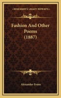 Fashion And Other Poems 1120194776 Book Cover