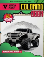 Monster Truck Mayhem 2: A Coloring Extravaganza B0CJB89DH3 Book Cover