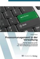 Prozessmanagement in Der Verwaltung 3639398327 Book Cover