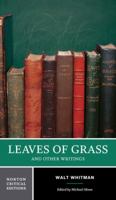 Leaves of Grass and Other Writings 0393974960 Book Cover