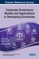 Corporate Governance Models and Applications in Developing Economies 1522596070 Book Cover