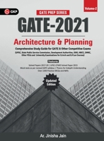 Gate 2021: Architecture & Planning Vol. 2 by Ar. Jinisha Jain 9390187680 Book Cover