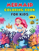 Mermaid Coloring Book For Kids: Best Mermaid Children Activity Book for Kids, Boys & Girls. Cte & Fun Facts about Mermaid B08TZ9R2BV Book Cover