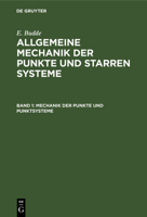Mechanik der Punkte und Punktsysteme 3111236390 Book Cover