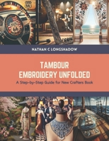 Tambour Embroidery Unfolded: A Step-by-Step Guide for New Crafters Book B0CTKWQLSS Book Cover