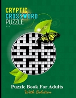 Cryptic Crossword Puzzle: The Time Great Cryptic Crossword for American Cryptic for Fun Cryptic All Puzzle Lover. B0CPNQFX31 Book Cover