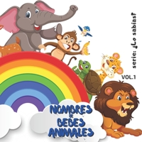 NOMBRES DE BEBES ANIMALES: Libro Infantil: 21,59 cm x 21,59 cm x 44 páginas, todas con Fotos de los ANIMALITOS con una página de Dedicatoria para sus Regalos! null Book Cover