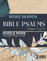 Word Search Bible Psalms Puzzle Book Series 1 of 2: Large Print B08L67KCLP Book Cover