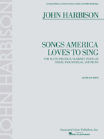 SONGS AMERICA LOVES TO SING (FL  CL  VLN  VC  PNO) SCORE AND PARTS (Ensemble) 1423417399 Book Cover