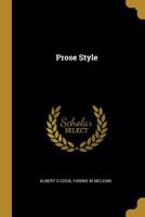 Prose Style 1010098152 Book Cover