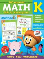 Math for Kindergarten Workbook - 200 Essential Math Skills (Reading Eggs) B07CVP7VFK Book Cover