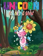 Unicorn Coloring Book for 3 Year Old: Unicorns With Kids Activity Book Learn Fun and Color! B08K4SYZ86 Book Cover