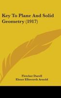 Key To Plane And Solid Geometry 114482916X Book Cover