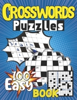 100 Easy Crosswords Puzzles Book B09GZM5VPG Book Cover