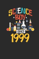 Science Boy Since 1999: Graph Paper Notebook - Scientist, Student And Teacher Gift Idea 1692773402 Book Cover