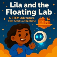 Lila and the Floating Lab: A STEM Adventure That Starts at Bedtime B0FBR1H91Z Book Cover