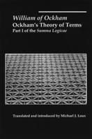 Ockham's Theory Of Terms 0268005516 Book Cover
