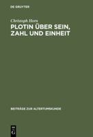 Plotin über Sein, Zahl und Einheit 359877611X Book Cover