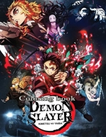 Demon Slayer Coloring Book: A Helpful And Fascinating Book That Gives You Many Pictures To Color To Relax With Kawaii Characters B093B9Y2K8 Book Cover