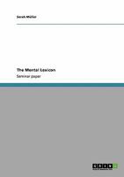 The Mental Lexicon 3638945170 Book Cover