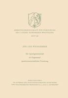 Die Sprachgemeinschaft ALS Gegenstand Sprachwissenschaftlicher Forschung 3663003213 Book Cover