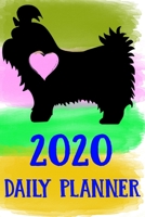 2020 Daily Planner: Shih Tzu 2020 Daily Planner Calendar Schedule Organizer Appointment Journal Notebook For Shih Tzu Dog Puppy Owners Lovers 1710120304 Book Cover