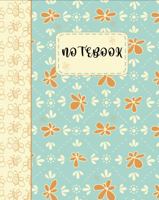 PINK COTTON PRESS Busy Bees Notebook: Elegant Floral Gold and Teal 8 ½ x 11 Wide-Lined Notebook/Journal 1639260021 Book Cover