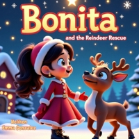 Bonita and the Reindeer Rescue: A Magical Christmas Storybook for Kids Ages 3–7 About Courage, Friendship, and Santa’s Reindeer B0FTRTFR6C Book Cover