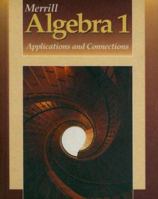 Merrill Algebra 1 Applications and Connections Technology Masters 0675131162 Book Cover