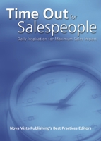 Time Out for Salespeople: Daily Inspiration for Maximum Sales Impact 9077256148 Book Cover