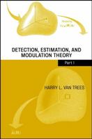 Detection, Estimation, and Modulation Theory, Part I 0471095176 Book Cover