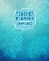 2019-2020 Teacher Planner: 11 Months Teacher Lesson Planner, 8x10 inch 1694877213 Book Cover
