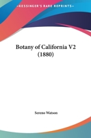 Botany Of California V2 0548861323 Book Cover