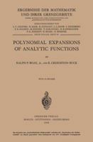 Polynomial Expansions of Analytic Functions 3662231794 Book Cover