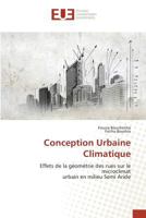 Conception Urbaine Climatique 384167156X Book Cover