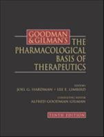 Goodman & Gilman's The Pharmacological Basis of Therapeutics 0071354697 Book Cover