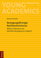 Bewegungsformiger Rechtsextremismus: Militia of Montana Und Identitare Bewegung Im Vergleich (Young Academics: Politikwissenschaft, 1) 3828848591 Book Cover
